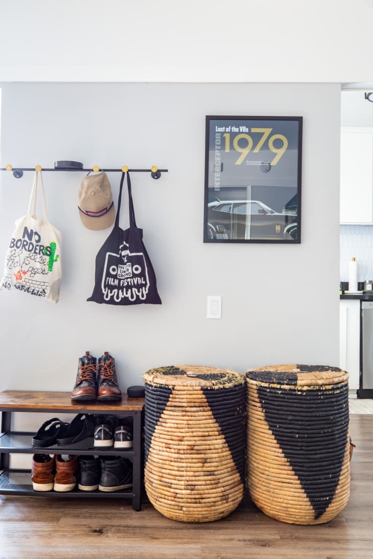 This Trick Will Hide Your Ugly Trash Can Apartment Therapy